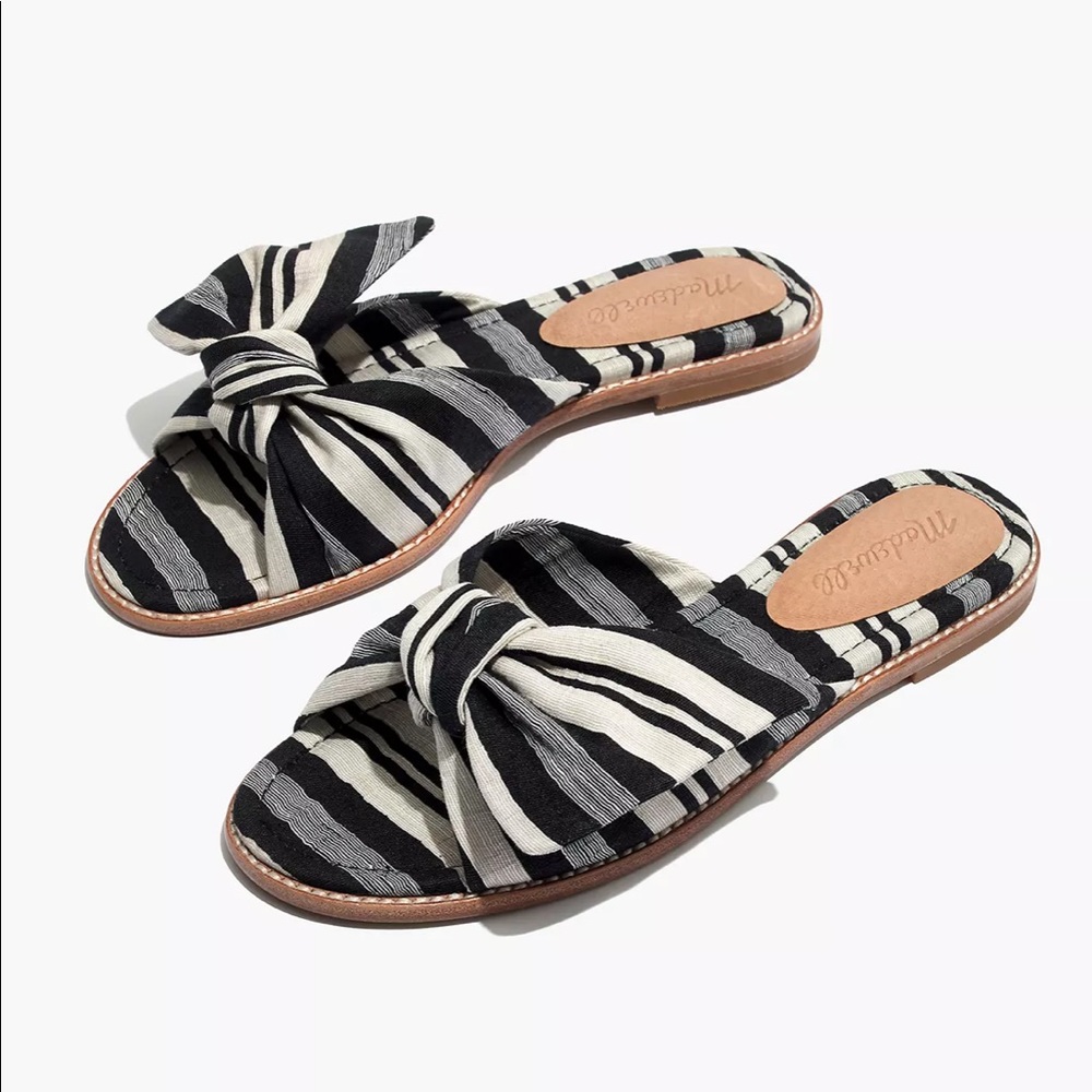 Madewell Peep Toe Slides